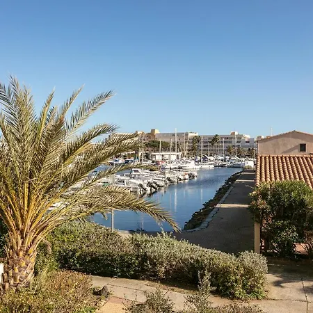 Le Barocci Port Venus - Luxe - Vue Port - Piscine - Parking - Village Naturiste 阿格德